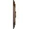 Ekena Millwork Felix Ceiling Medallion, Hand-Painted Root Beer Crackle, 25 1/4"W x 17 1/4"H x 1 3/4"P CM25FERBC - alternate 2